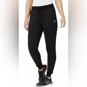Fila Ladies' French Terry Jogger Pants size LARGE color BLACK $70